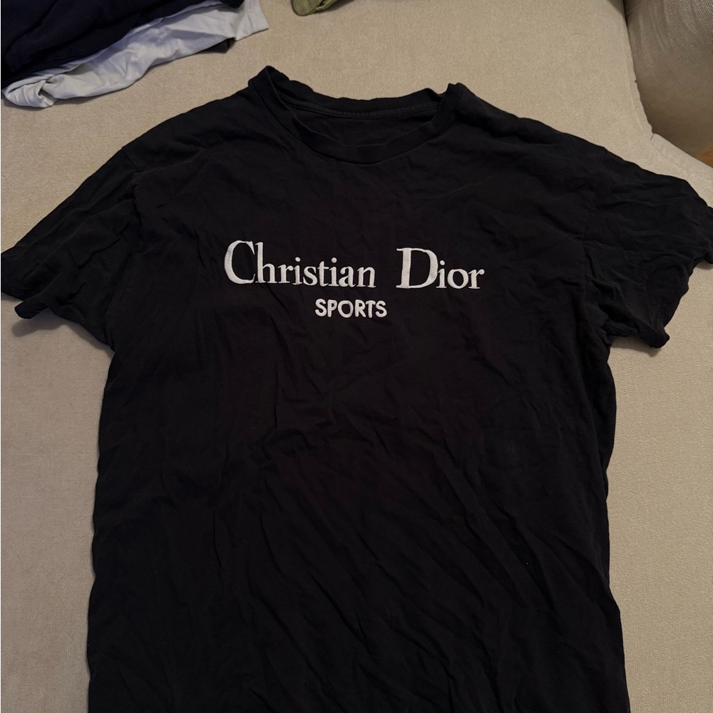 Dior Black Sports Tee